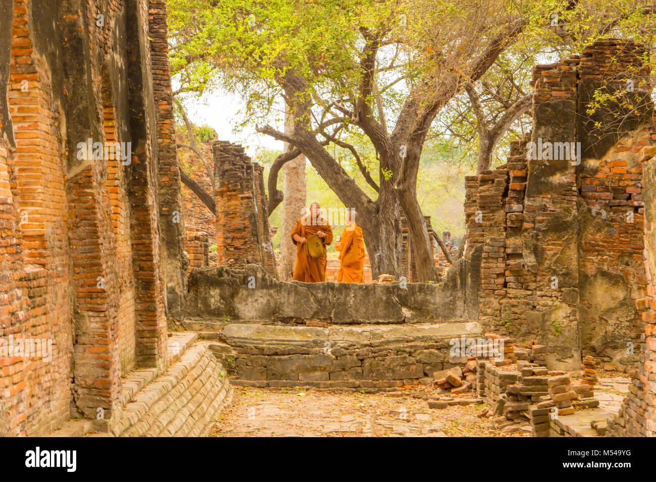 Ayutthaya temples hi-res stock photography and images - Alamy