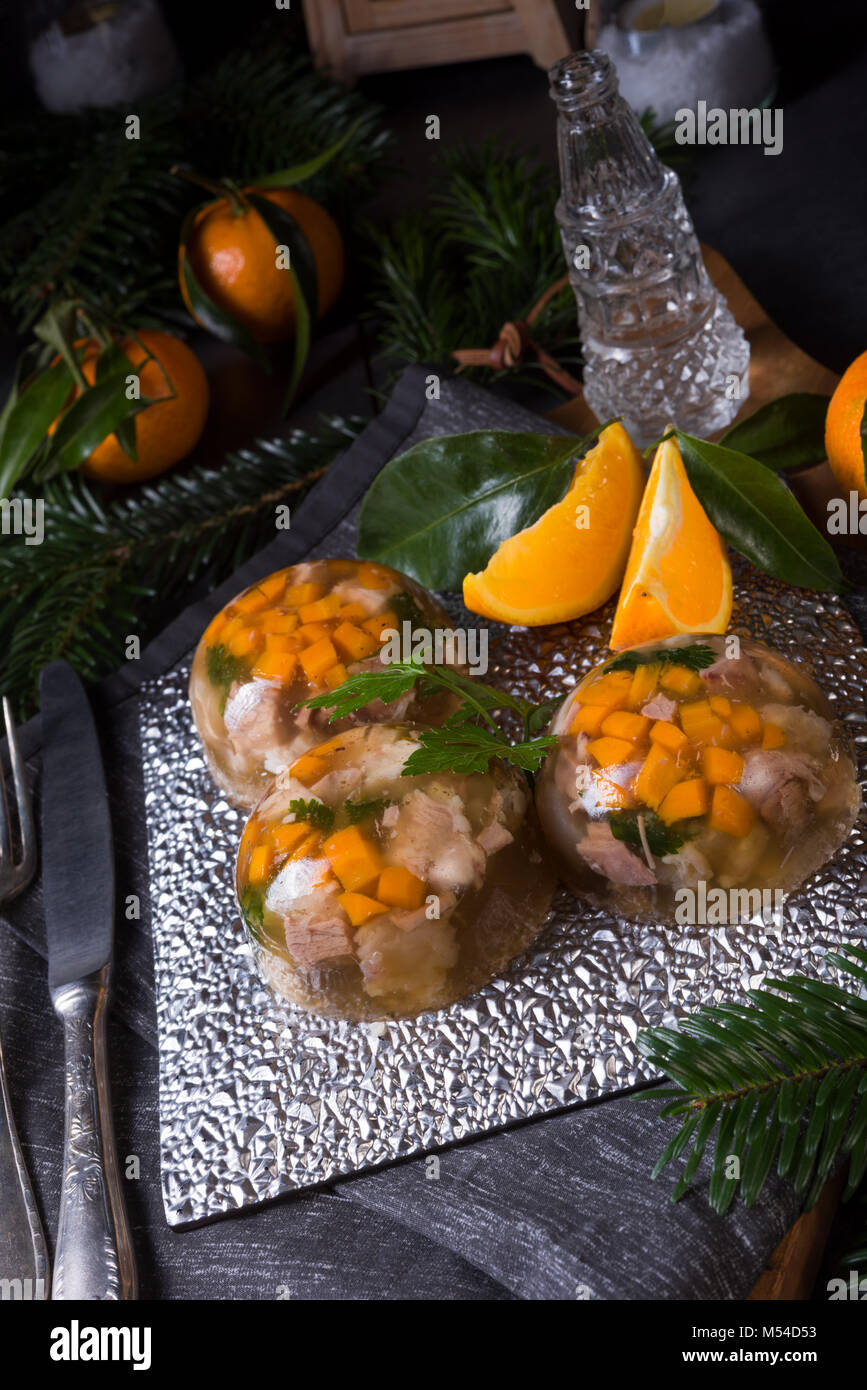 Galart polish Winter Meat Jelly Stock Photo Alamy