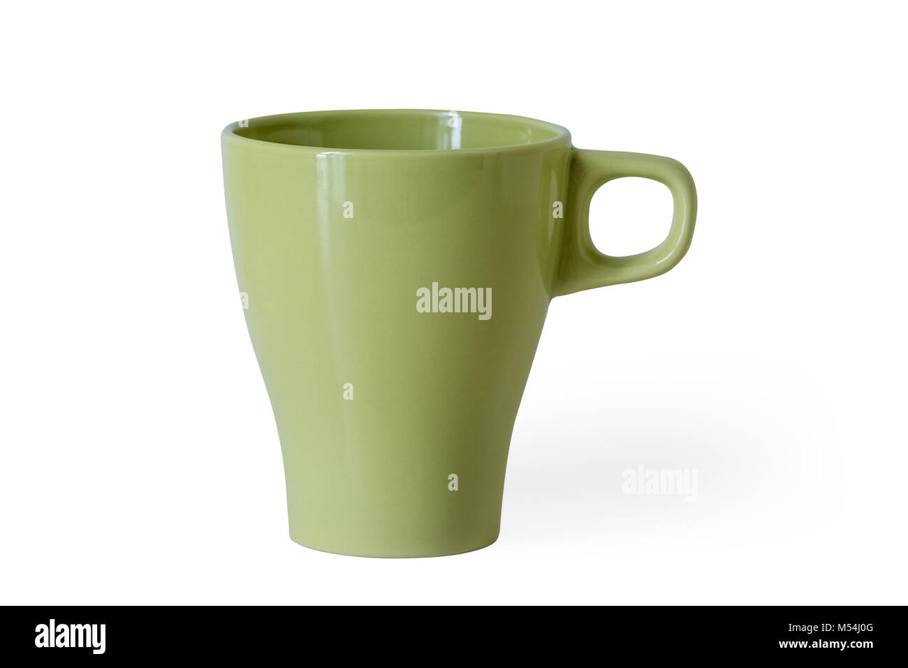 acid green mug Stock Photo