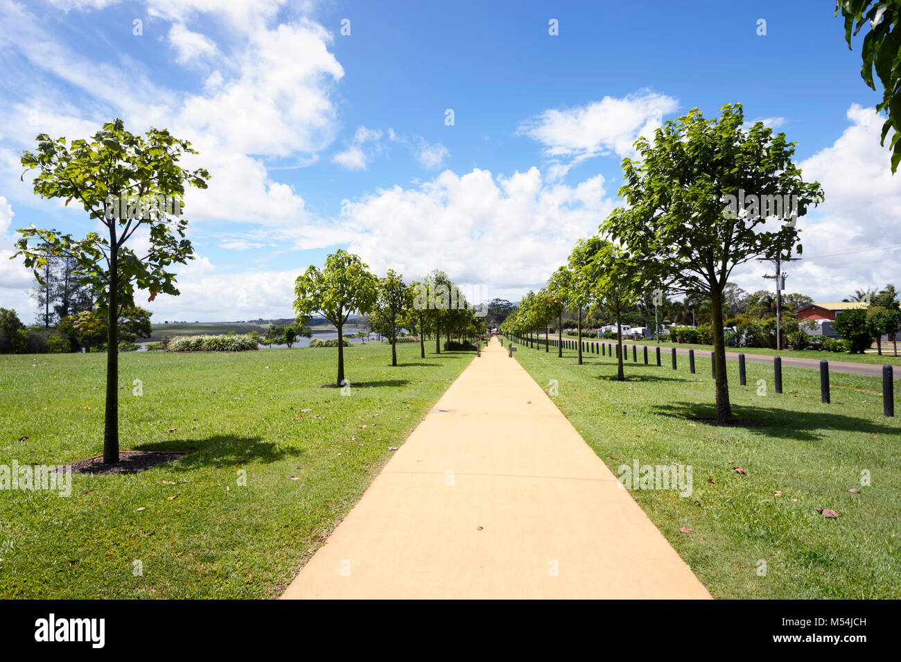 Avenue of Honour is a memorial to the war in Afghanistan, Yungaburra, Atherton Tablelands, Far North Queensland, FNQ, QLD, Australia Stock Photo