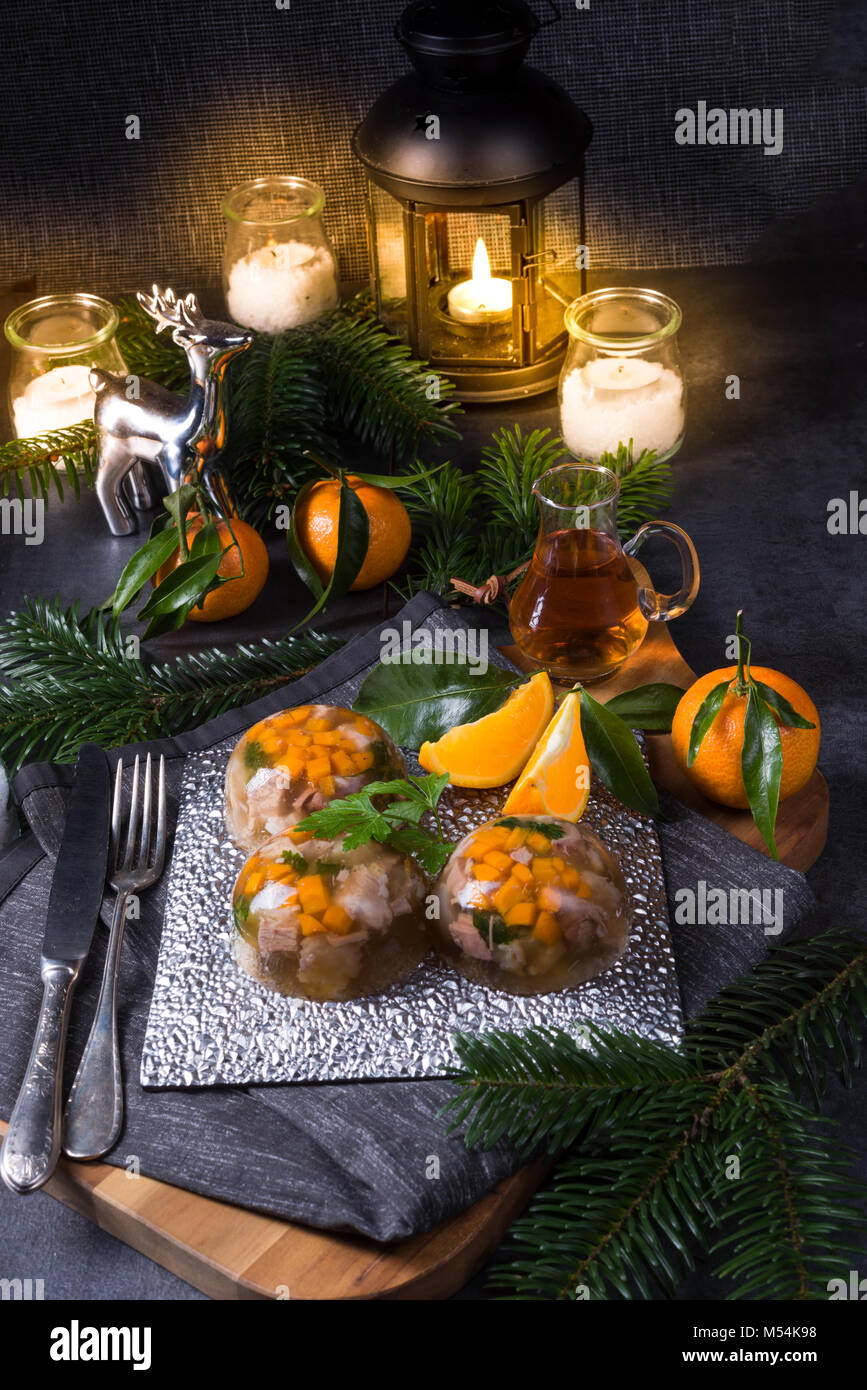 Galart polish Winter Meat Jelly Stock Photo Alamy