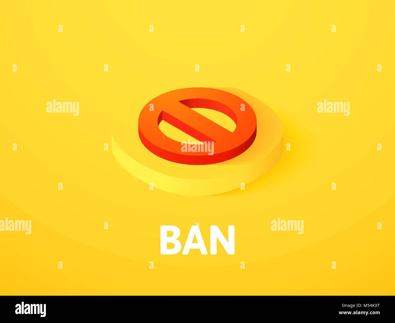 Prohibited logo Stock Vector Images Alamy