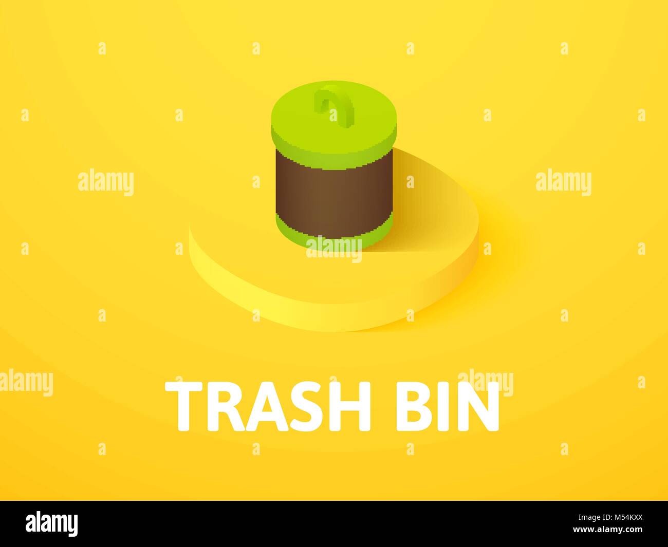 Slim your bin Stock Vector Images Alamy