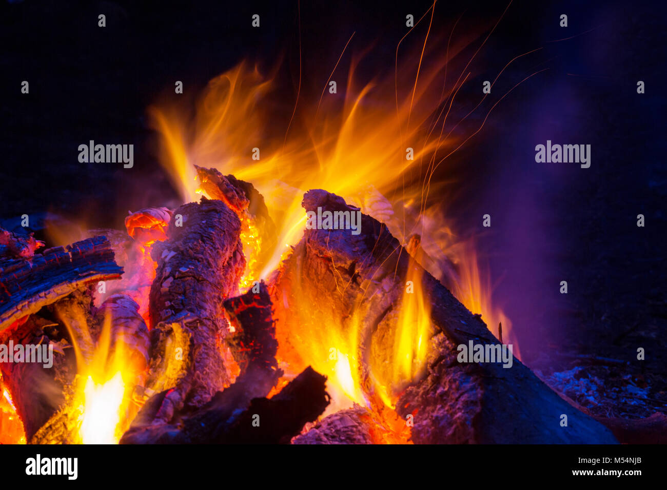 Bonfire Stock Photo