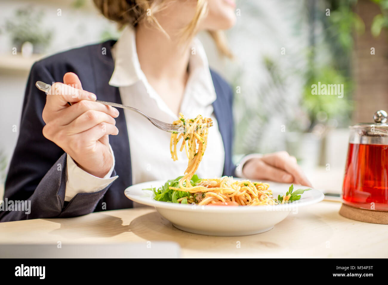 Italian beautiful eating pasta hires stock photography and images Alamy