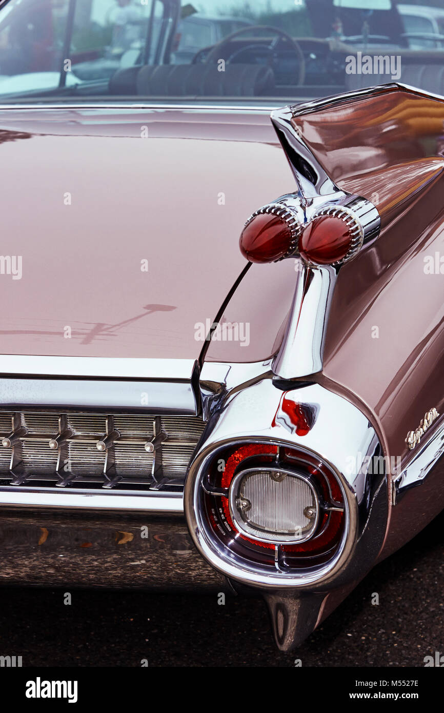 wallpapers 59 Cadillac Tail Fins https www alamy com stock photo rear view and tail fins of a 1959 cadillac eldorado 175288498 html
