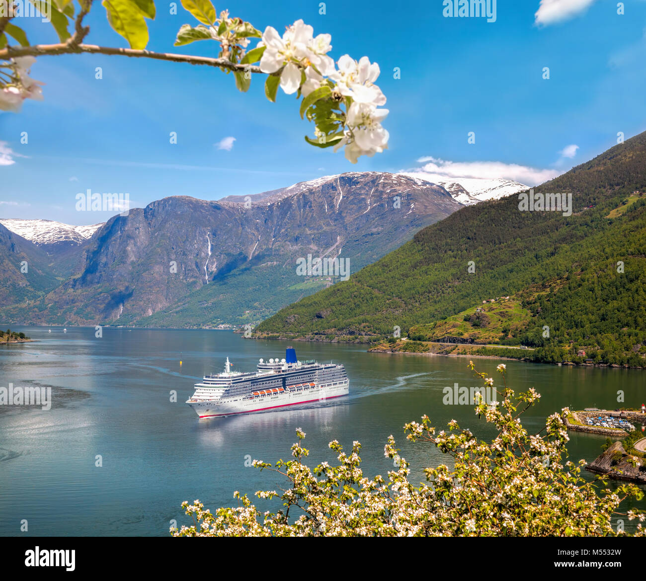 Fjords Spring Sognefjorden spring hi-res stock photography and images - Alamy