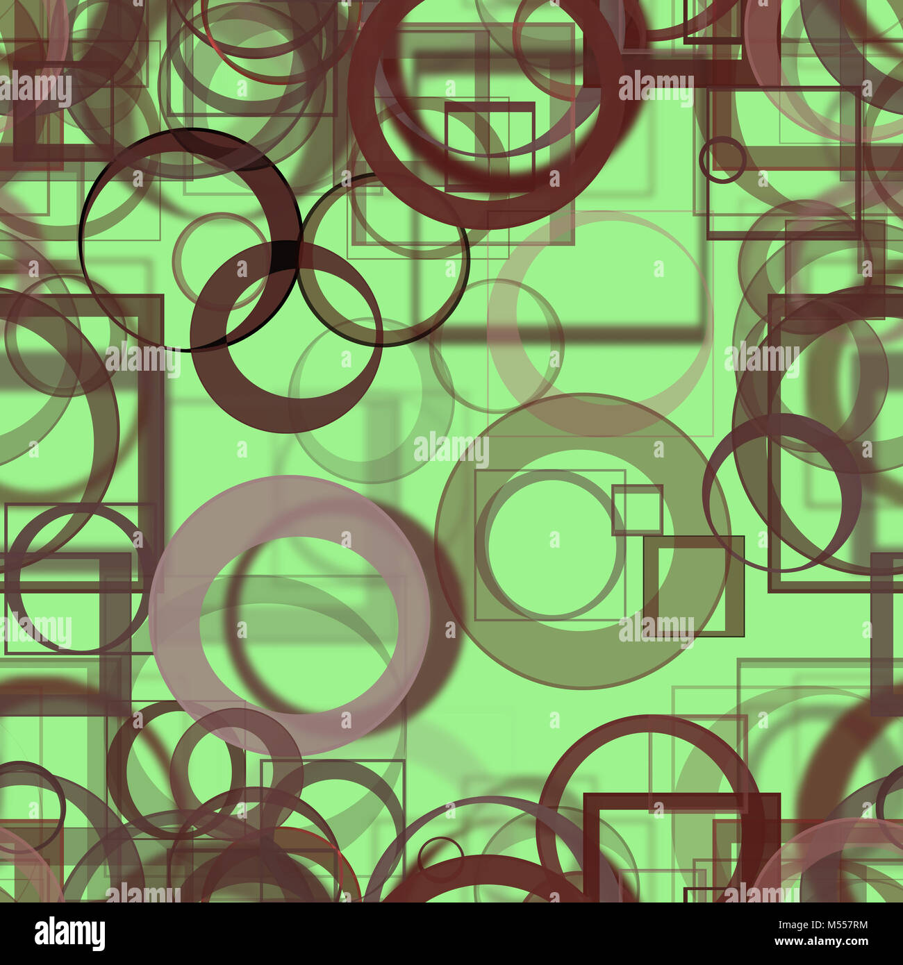 Seamless pattern, Random circle, square & rectangle shape, digital ...