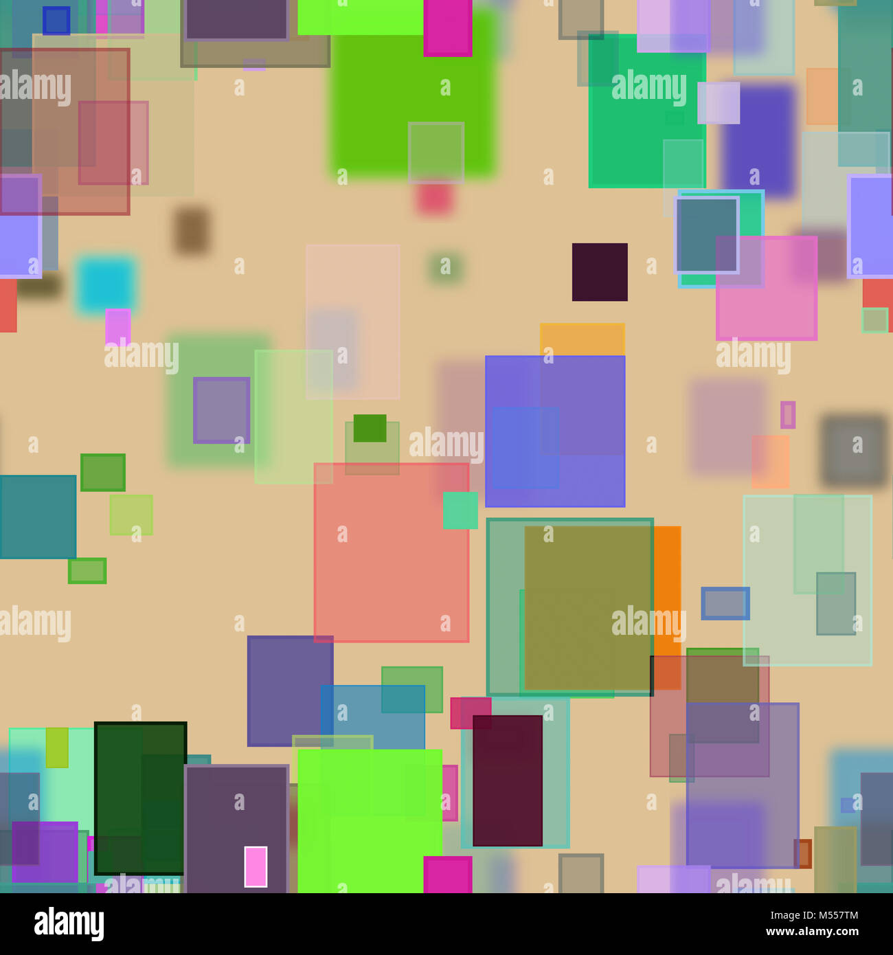 Seamless pattern, Random square & rectangle shape, digital generative ...