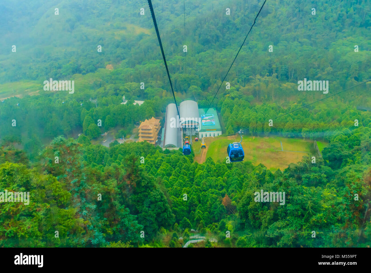 The Sun Moon Lake Ropeway is a scenic gondola cable car service that ...
