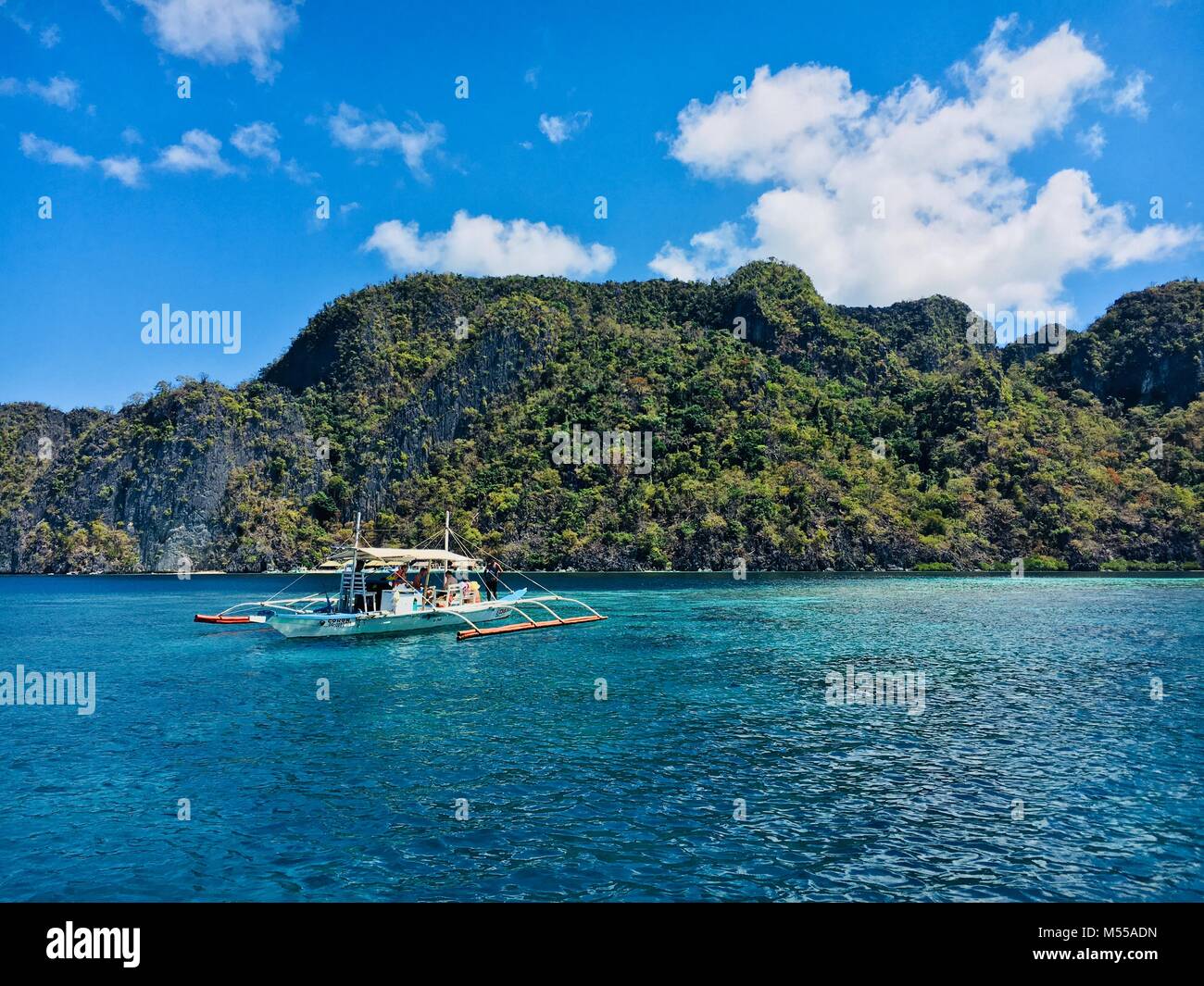 The beauty of the island of Coron, Philippines Stock Photo