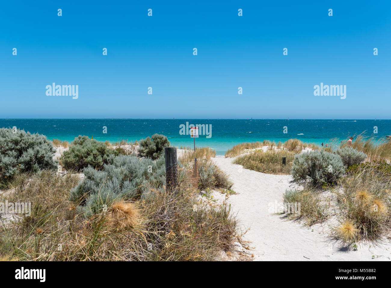 PERTH, Australia, WA / Western Australia - 2017 December 31, Coogee, Perth, Coogee Beach . (Photo by Ulrich Roth/www.ulrich-roth.com) +++ Releases: Mo Stock Photo