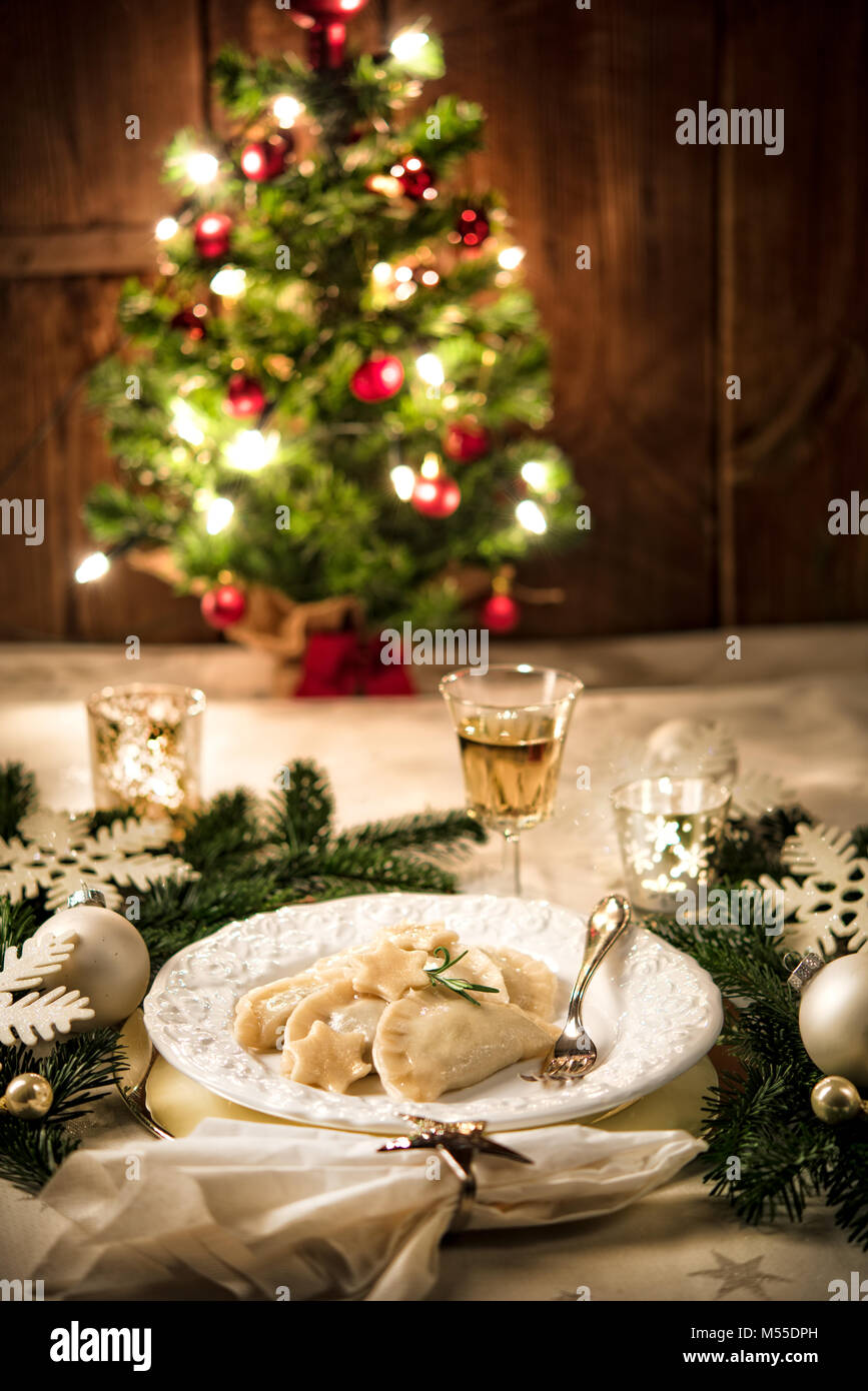 traditional christmas pierogi Stock Photo - Alamy