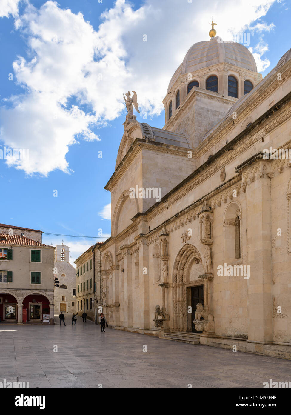 Cathedral of St. James, Sibenik, Croatia Stock Photo
