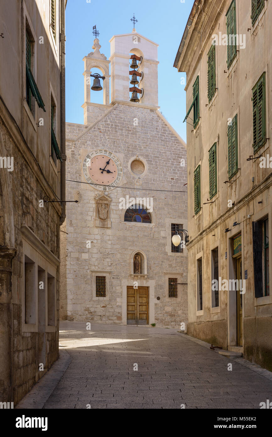 The church of St. Barbara, Sibenik, Croatia Stock Photo