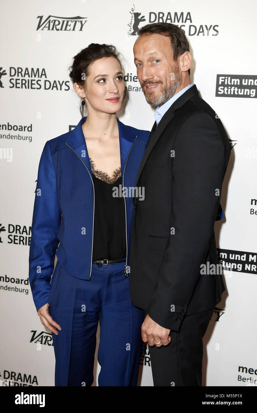 Friederike Becht and Wotan Wilke Möhring attending the 'Parfum' photocall  during the 68th Berlin International Film Festival / Berlinale 2018 at Zoo  Palast on February 19, 2018 in Berlin, Germany. | Verwendung weltweit Stock  Photo - Alamy