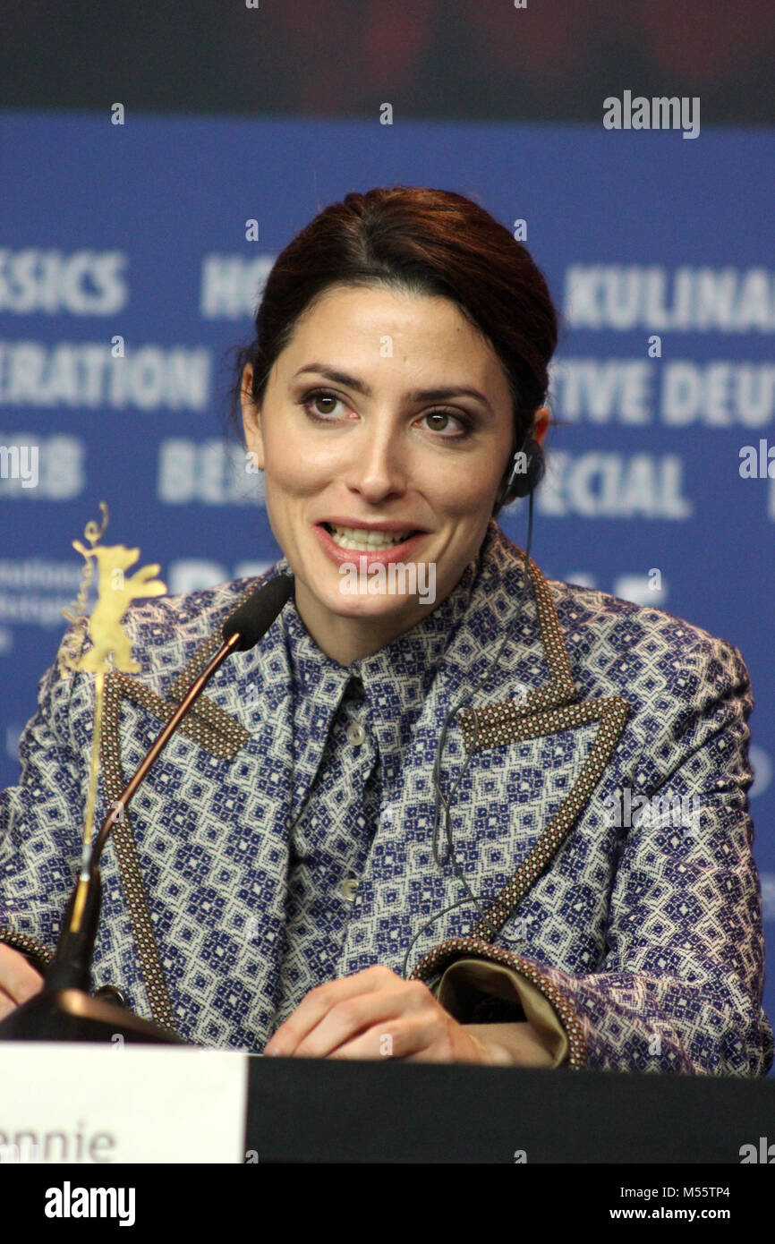 Berlin, Germany. 20th Feb, 2018. Press conference at the Grand Hyatt Hotel in Berlin/Germany for  “La enfermedad del domingo | Sunday's Illness““ by 68th BERLINALE (International Film Festival.) Featuring: Ramón Salazar , Bárbara Lennie , Susi Sánchez,  Where: Berlin/Germany, When: 20th February 2018, “Credits: T.O.Pictures / Alamy Live News“ Stock Photo