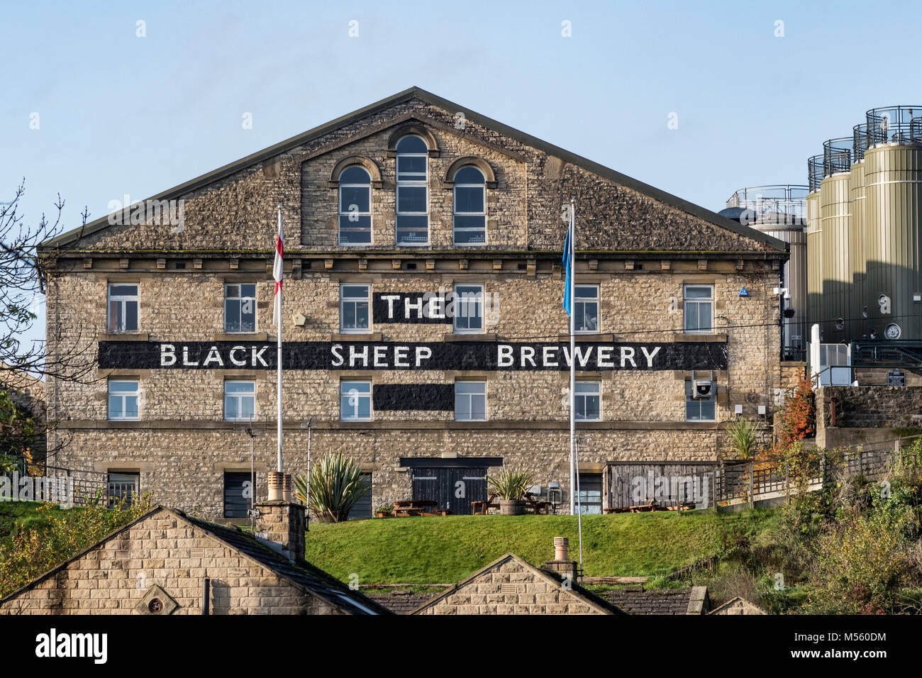 The Black Sheep Brewery at Masham Stock Photo