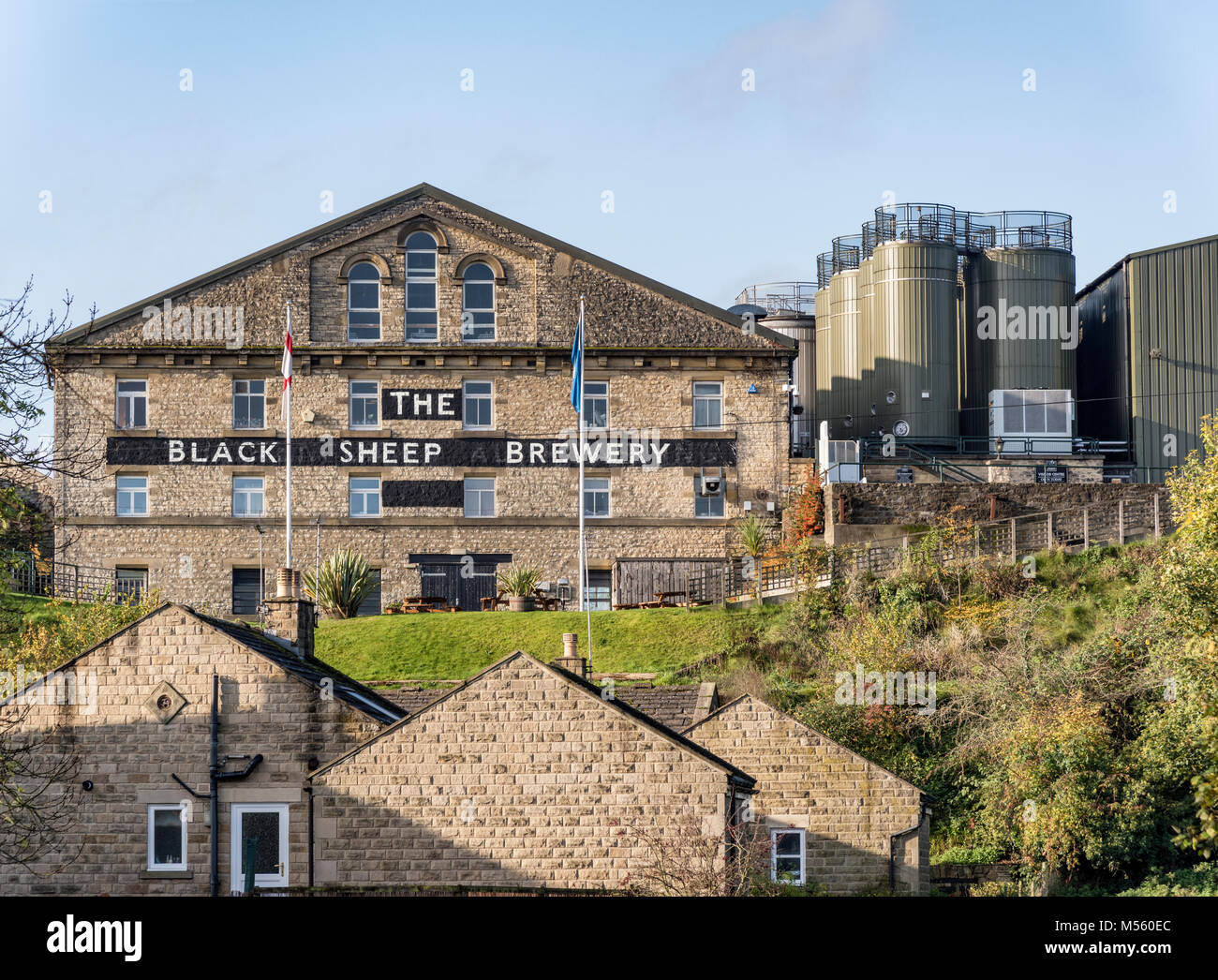 The Black Sheep Brewery at Masham Stock Photo
