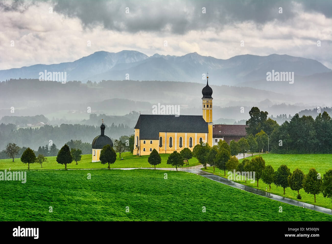 Church in Austria Stock Photo