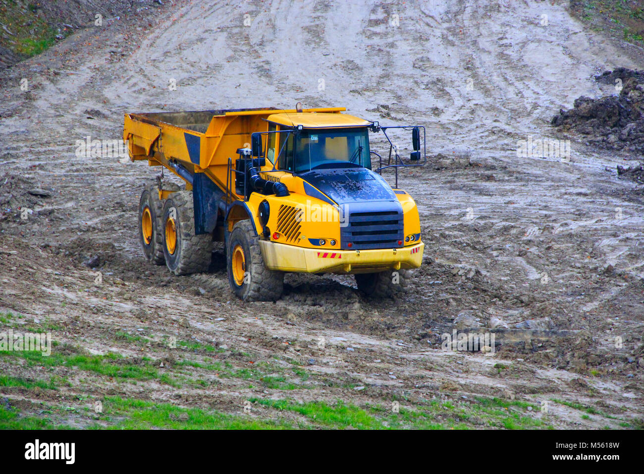 Big wheeled vehicle hi-res stock photography and images - Alamy