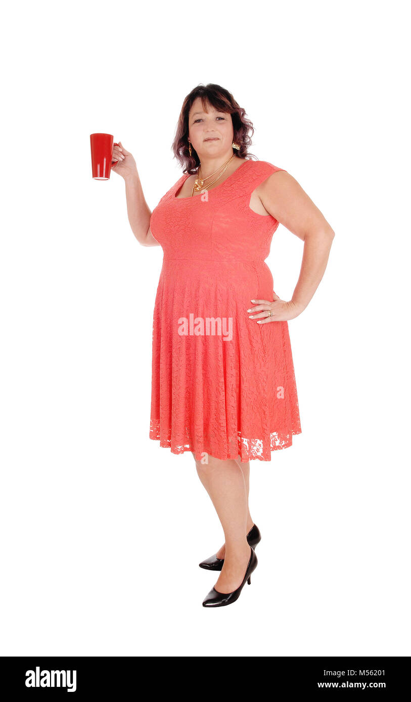 Chubby woman dress hi res stock photography and images Page 2