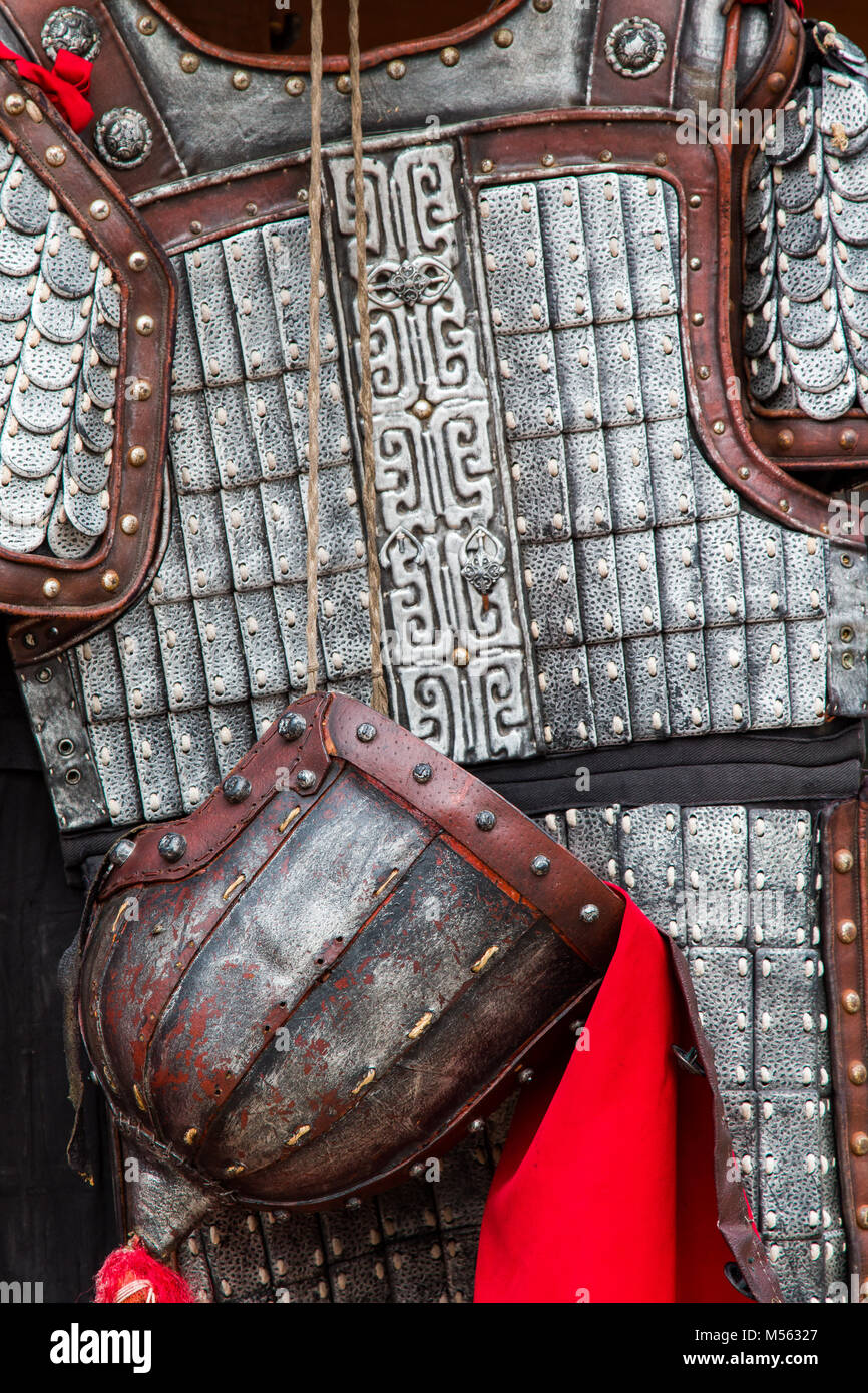Ancient Asian Armour Stock Photo Alamy