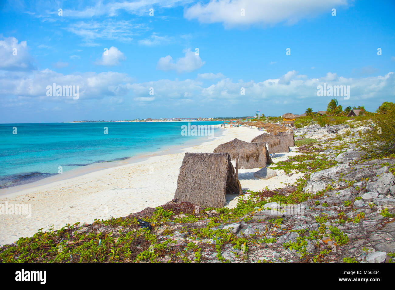 Cayo largo beach Cuba Stock Photo