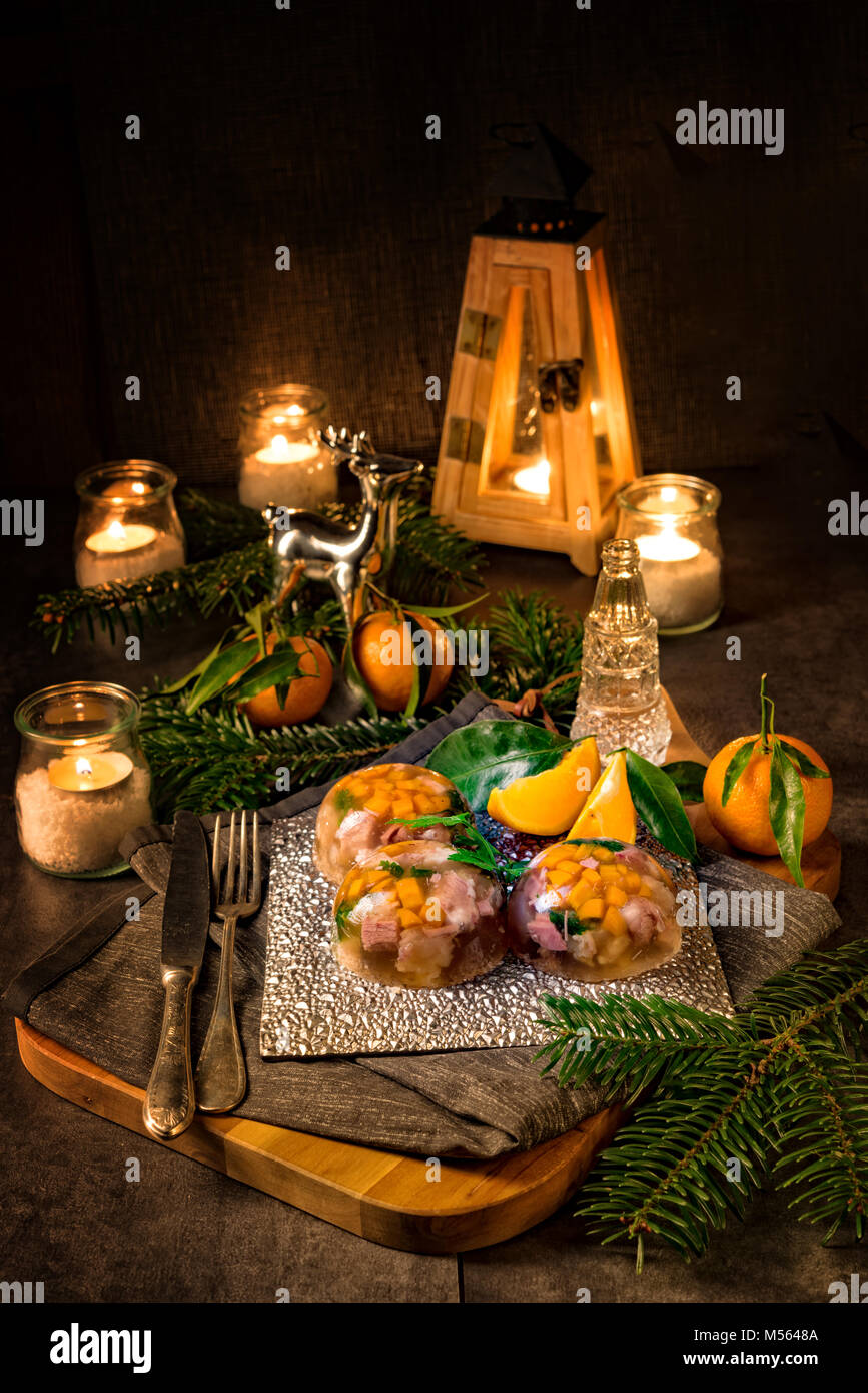 Galart polish Winter Meat Jelly Stock Photo Alamy