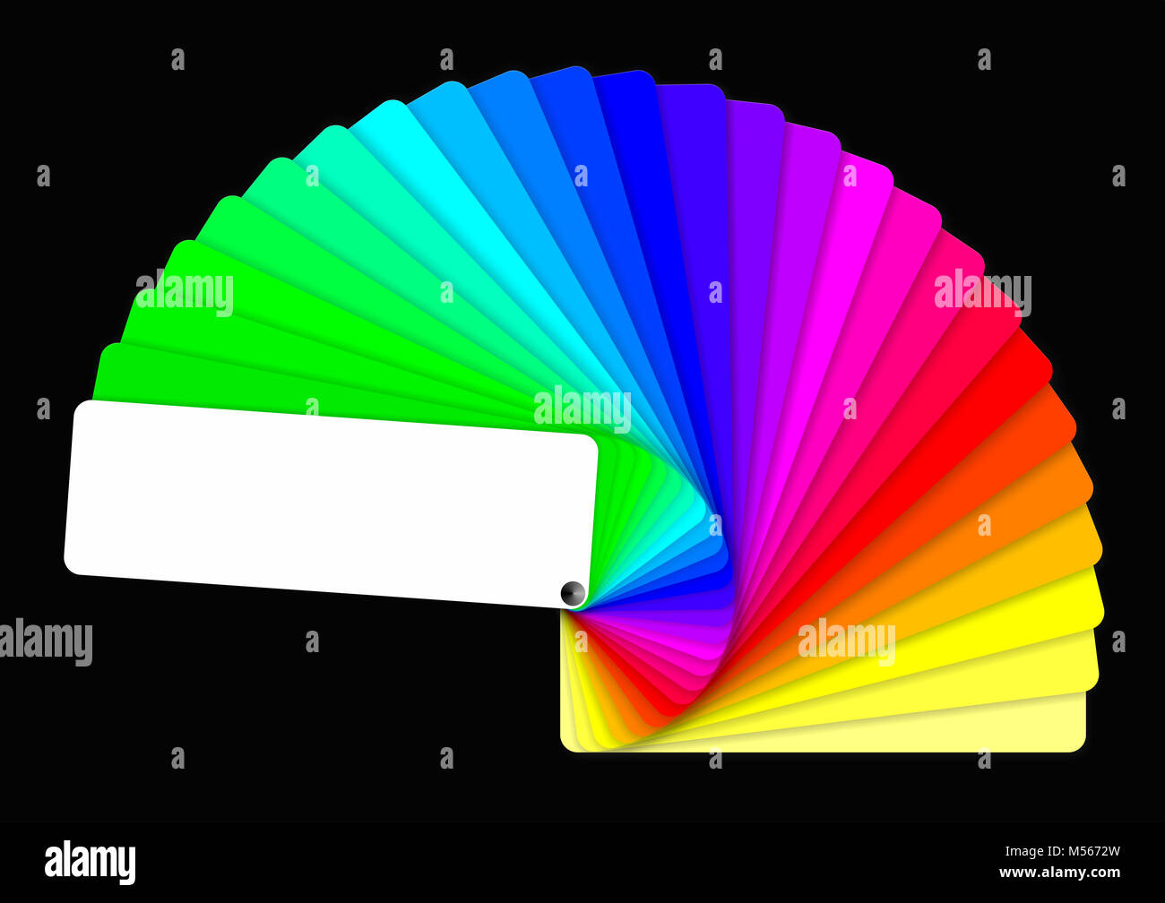 Fan color. Fan color