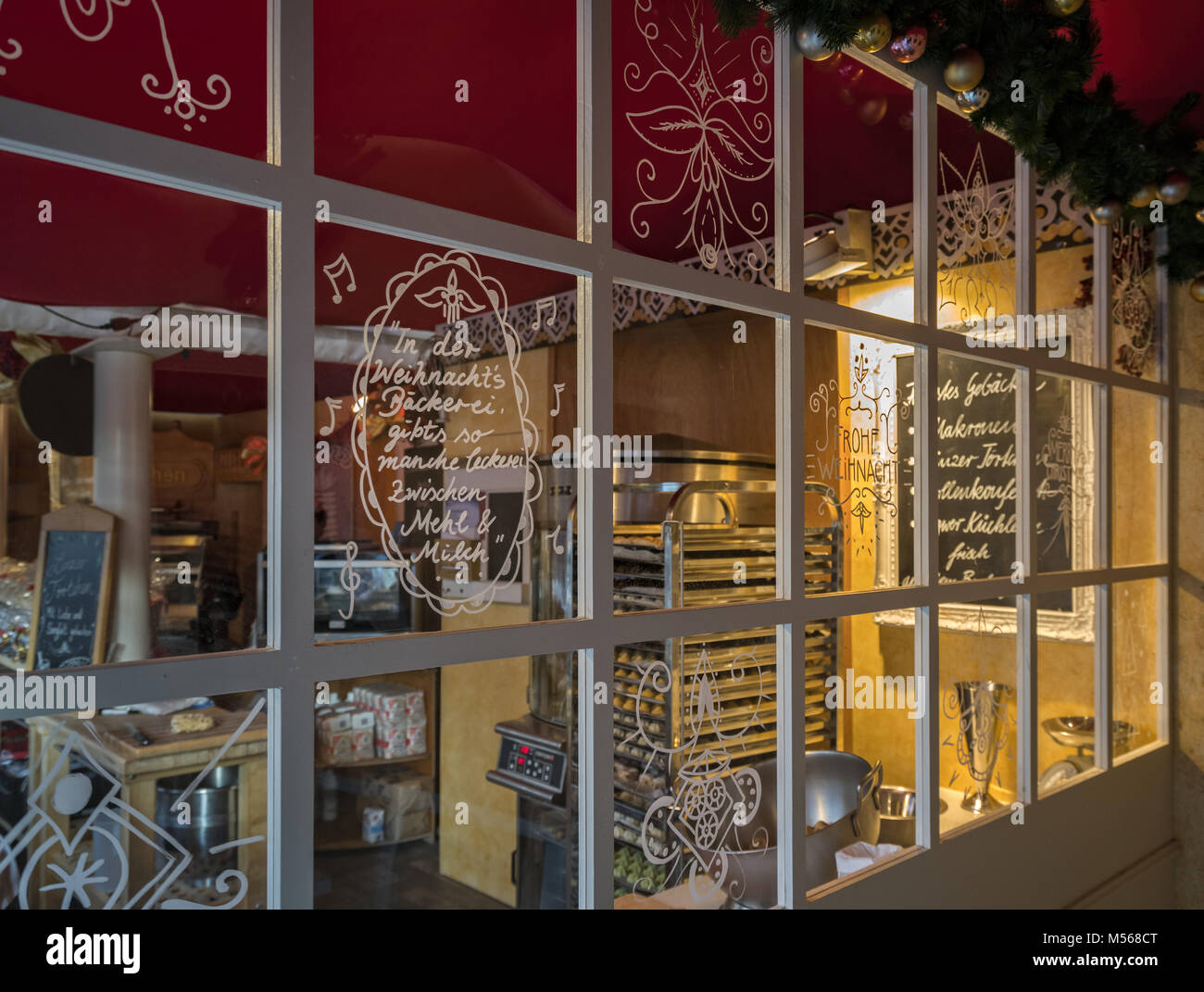 Christmas Bakery Stock Photo Alamy