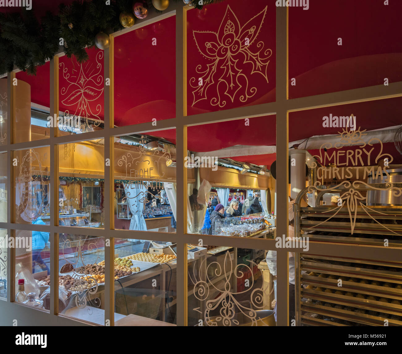 Christmas Bakery Stock Photo Alamy