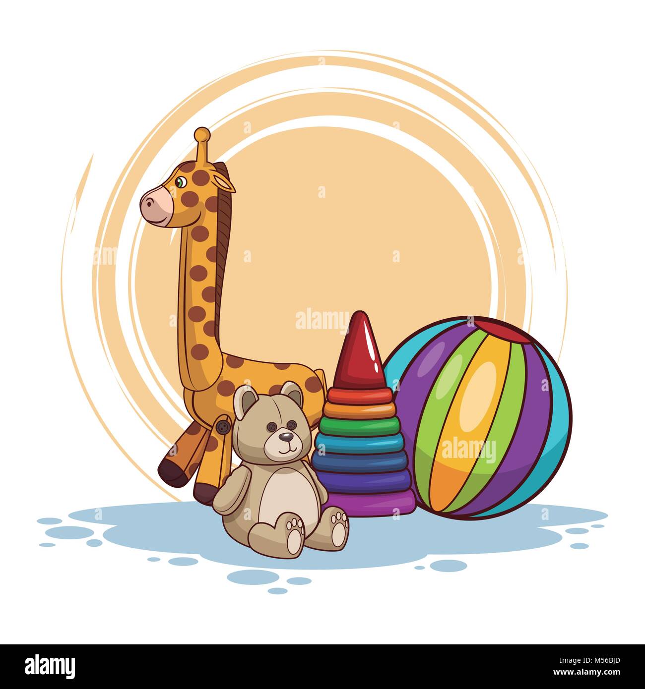 Kids toys cartoon Stock Vector Image & Art - Alamy