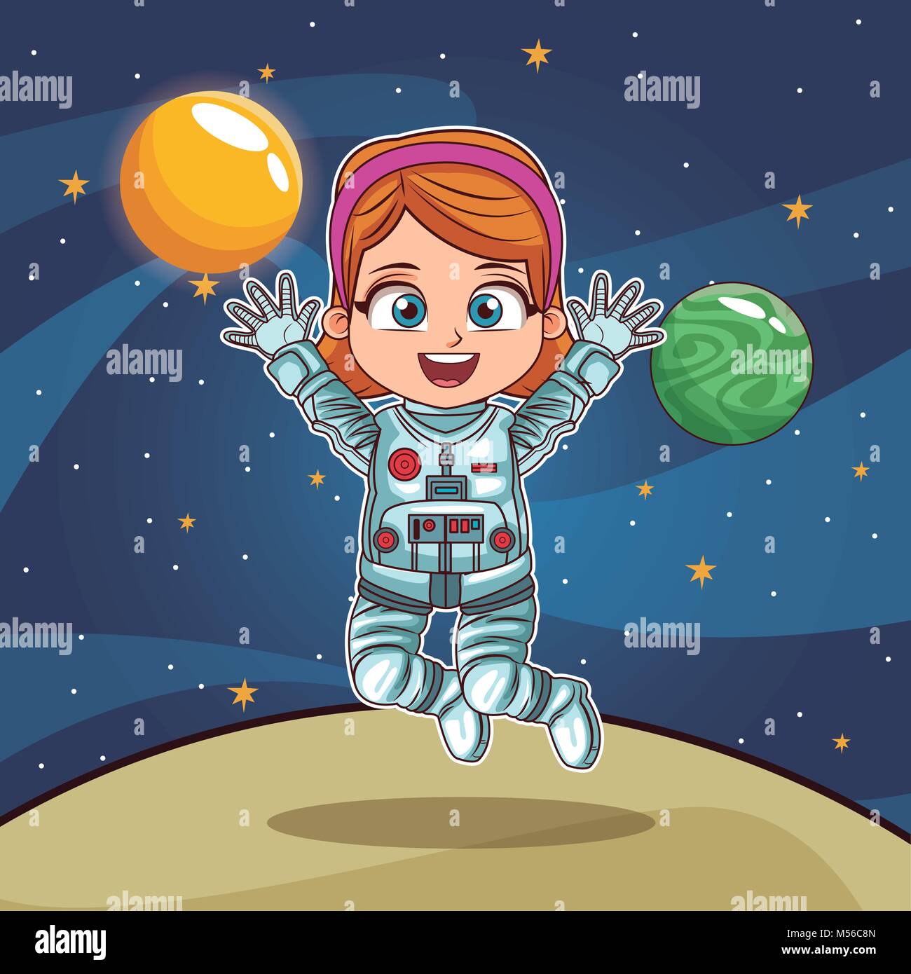 Космическая зарядка для детей видео. Космонавт для детей. Космонавты девочки для детей. Девочка космонавт. Мультяшные космонавты.