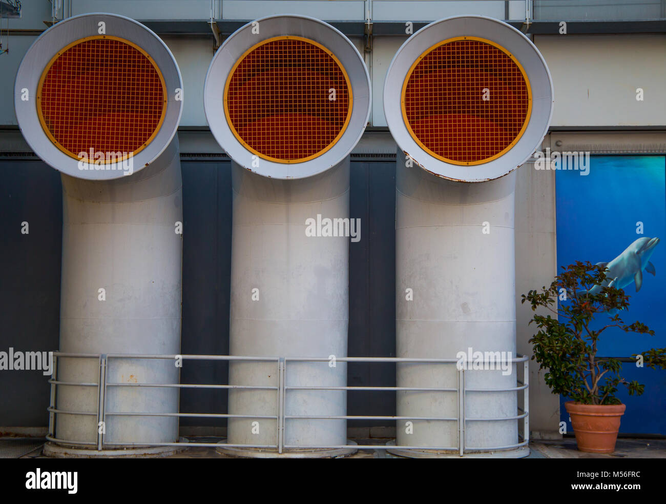 Ship air vent Stock Photo Alamy