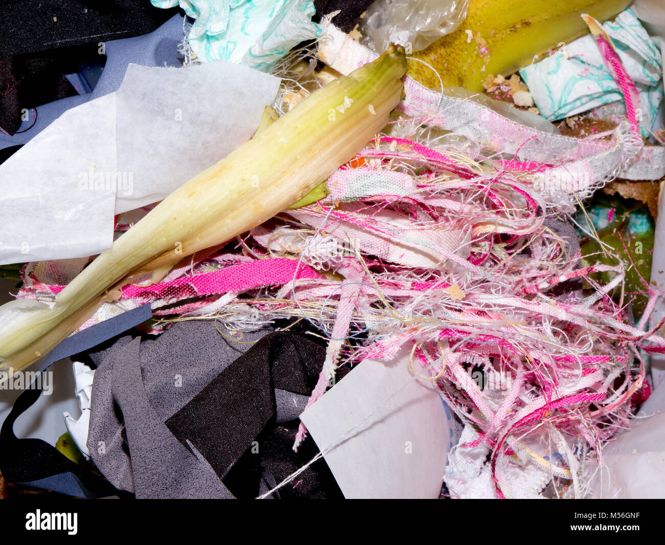 The food garbage texture and objects Stock Photo - Alamy