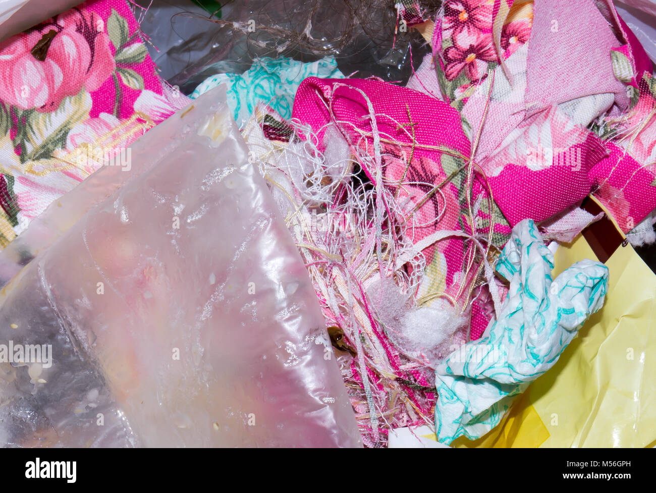 The food garbage texture and objects Stock Photo - Alamy