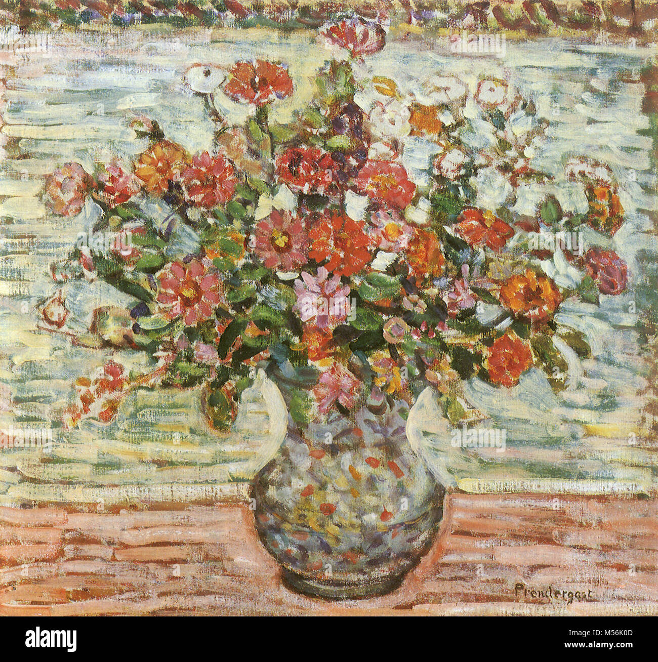 Auguste Remy さらば Flowers in a Vase 1864