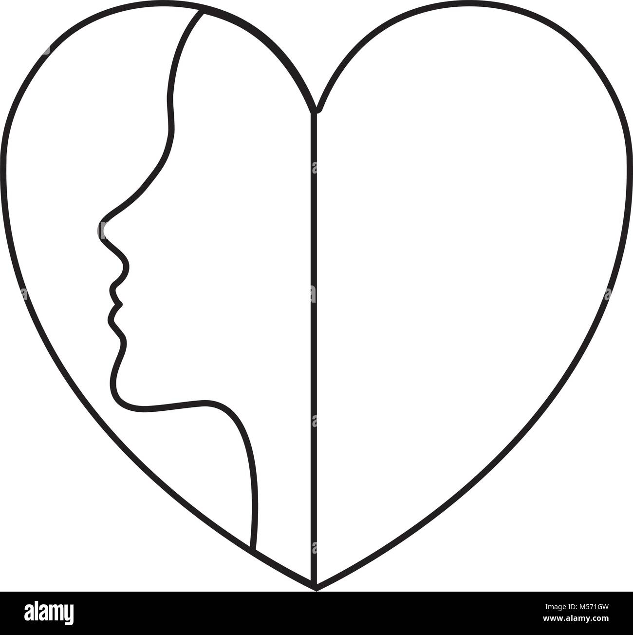 heart vector illustration Stock Vector Image & Art - Alamy
