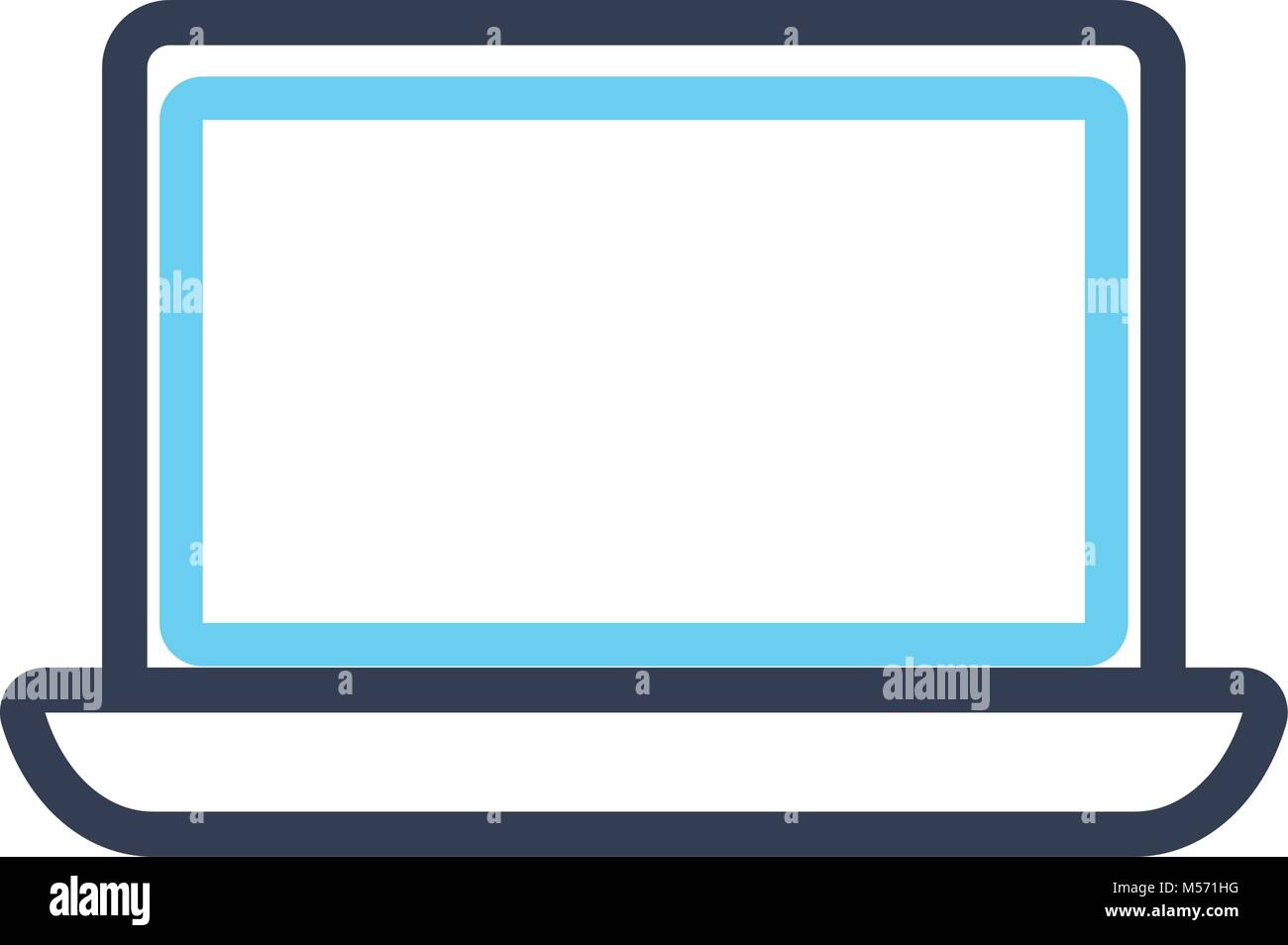 laptop vector illustration Stock Vector Image & Art - Alamy