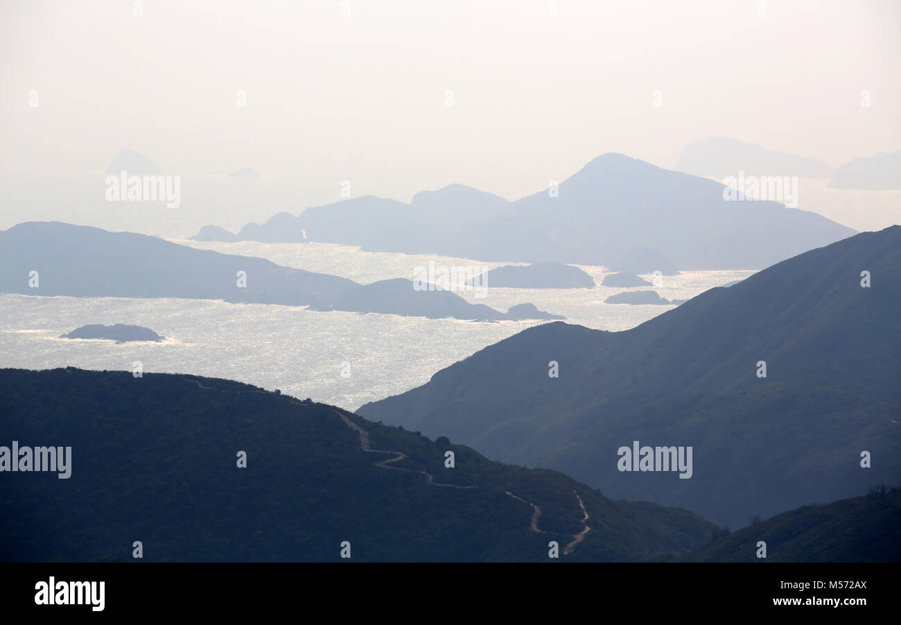 Hong Kong Global Geopark Stock Photo