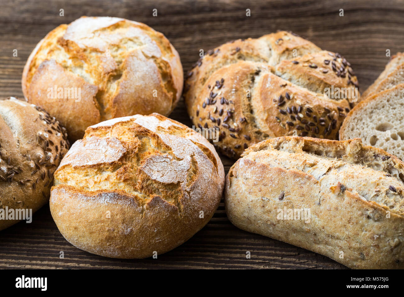 Different kinds bread wheat hi-res stock photography and images - Alamy