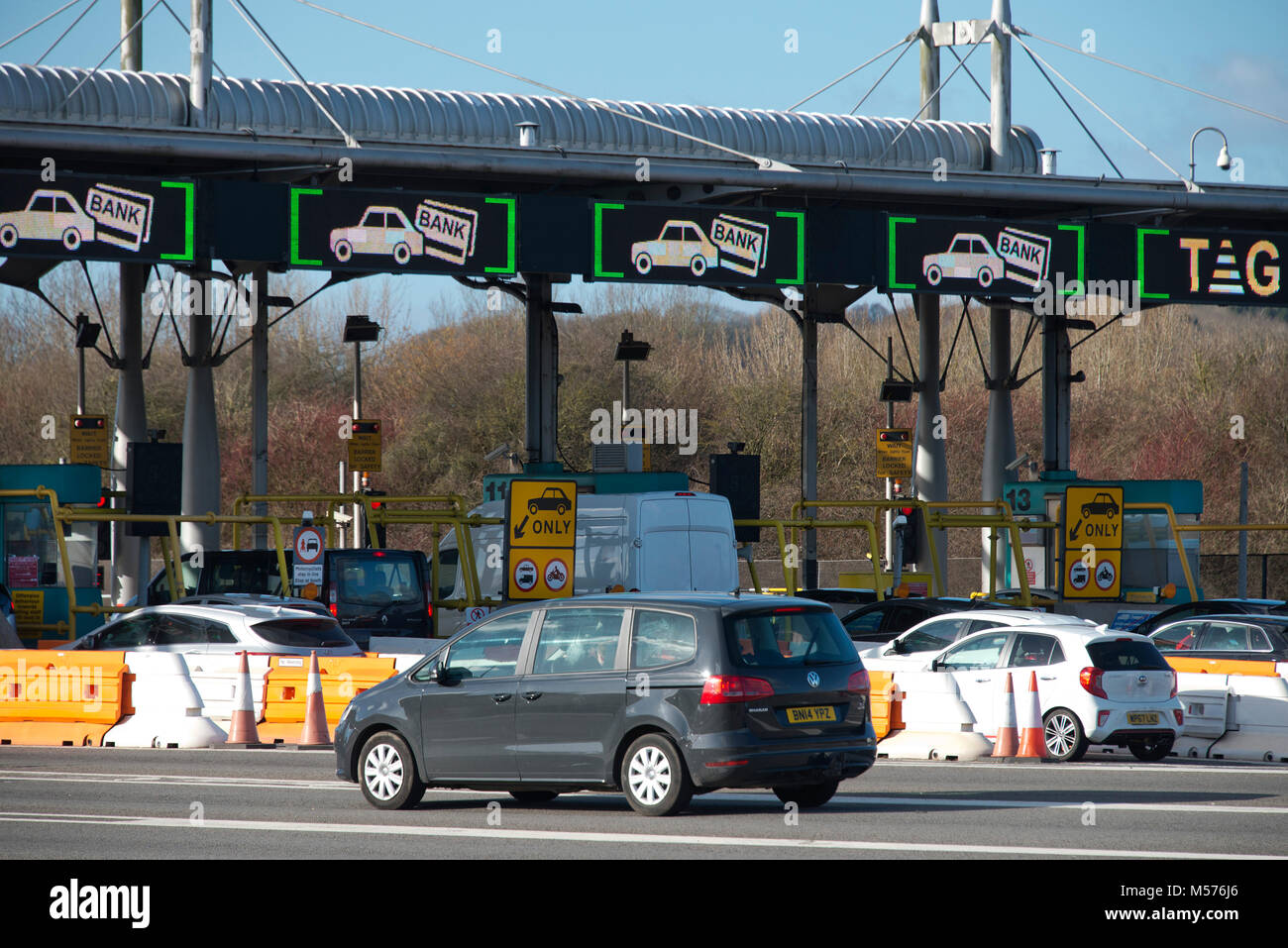 Toll Road Booths High Resolution Stock Photography and Images - Alamy
