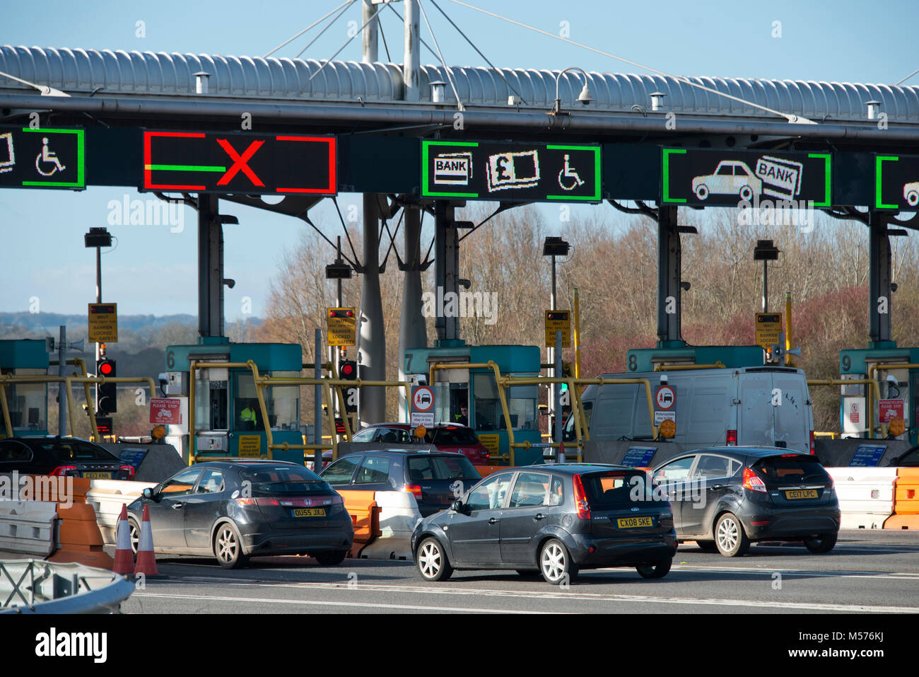 Toll booths hi-res stock photography and images - Alamy