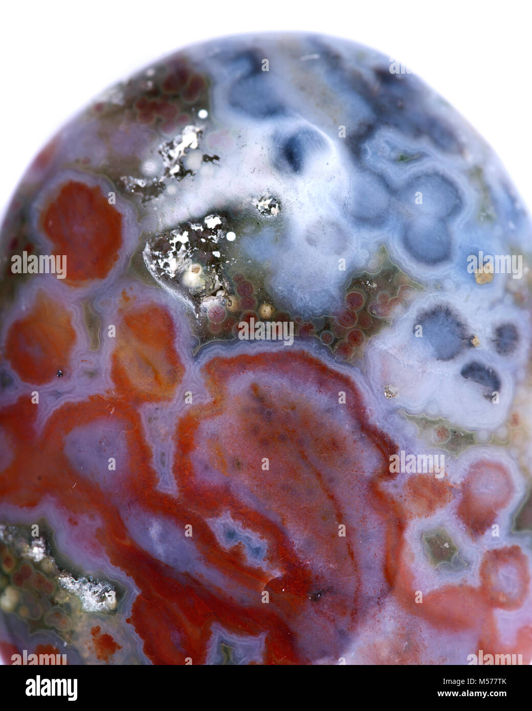 polished ocean jasper