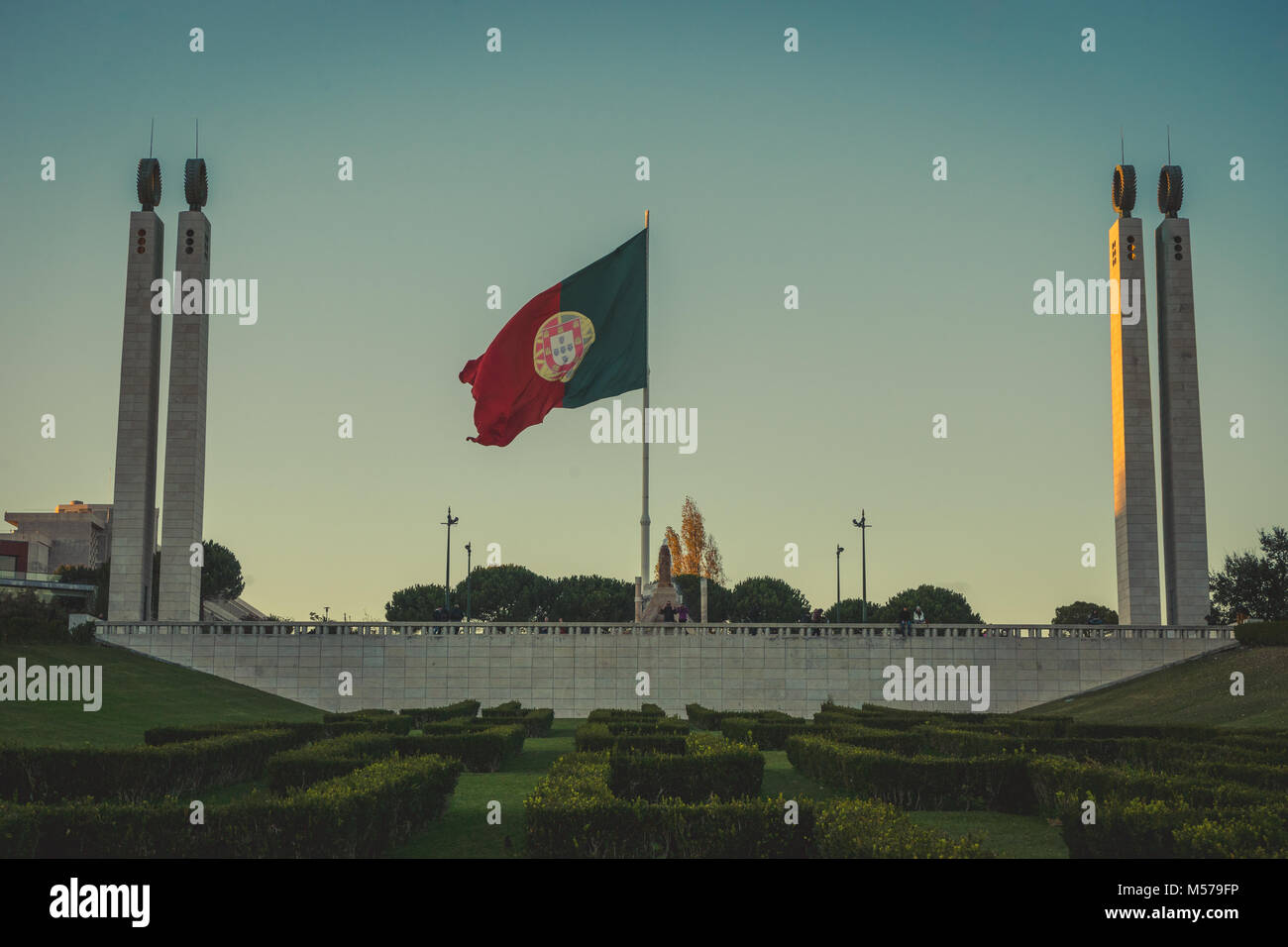 Edward VII Park, Lisbon, Portugal Stock Photo Alamy