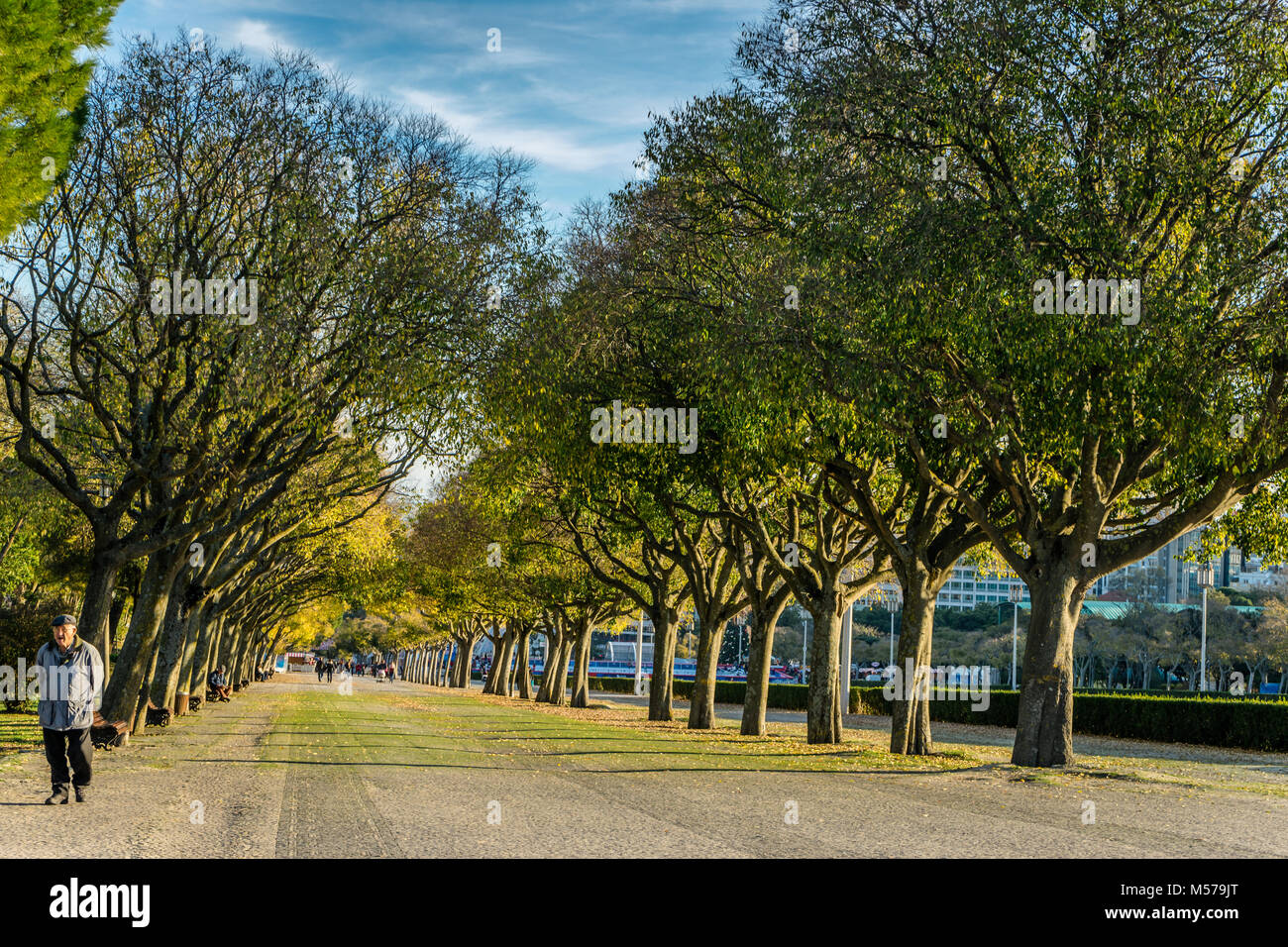 Edward VII Park, Lisbon, Portugal Stock Photo Alamy