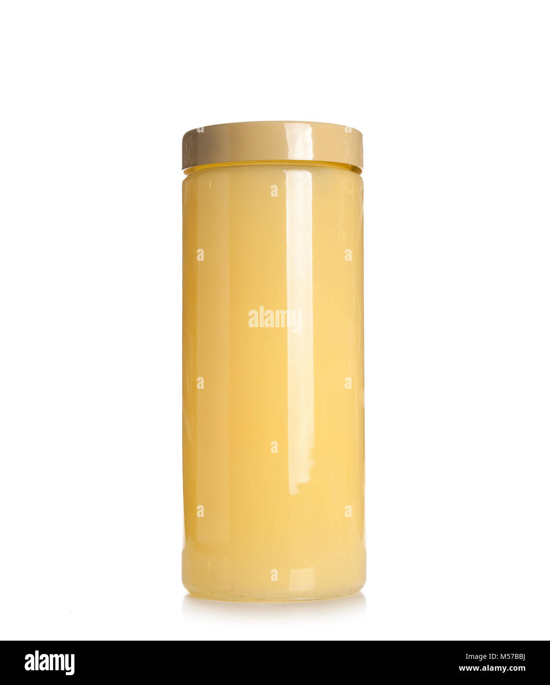 yellow sugar container isolated on white Stock Photo Alamy