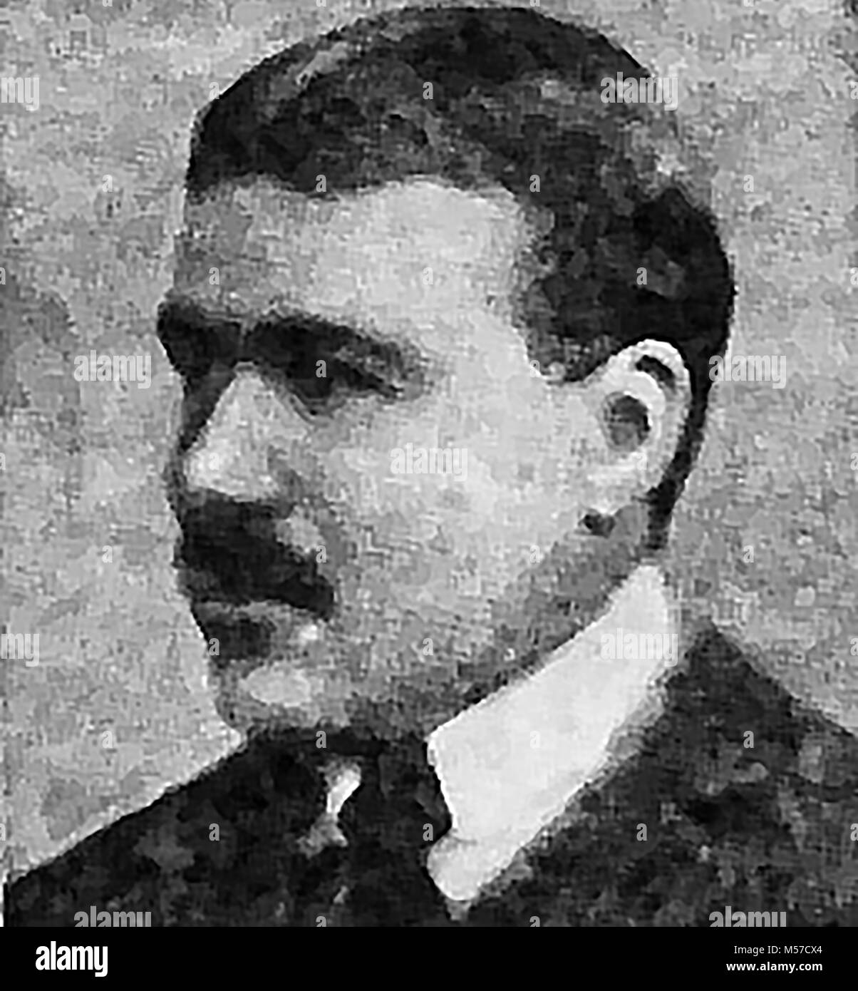 A 1921 printed portrait of Robert William Chambers, (18651933) American author and writer of