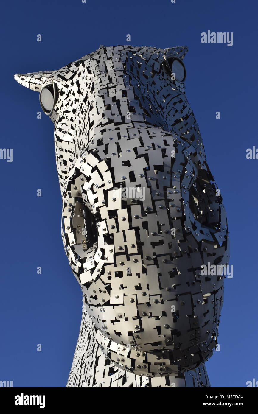 The Kelpies horse statues, Falkirk, Scotland Stock Photo Alamy